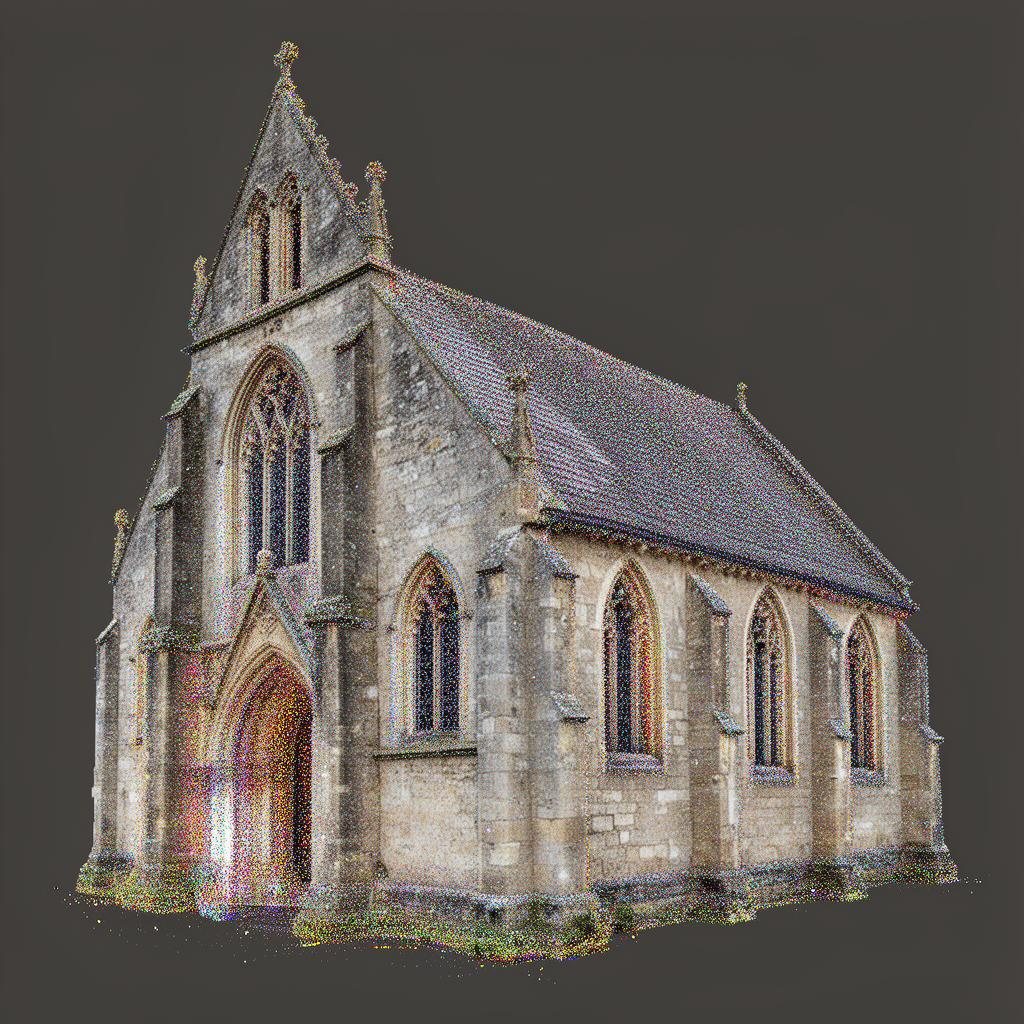 Photogrammetry scan stage of a 3D reconstruction pipeline