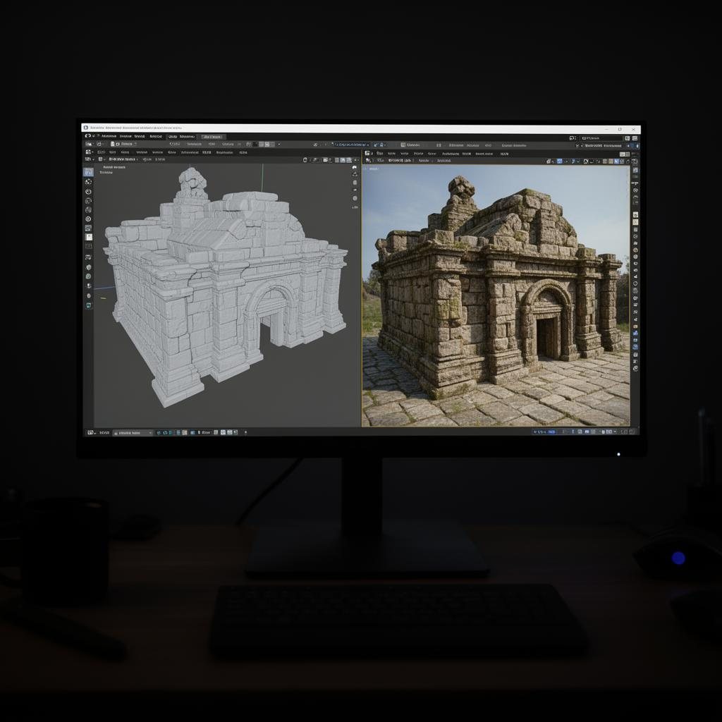 3D reconstruction study model