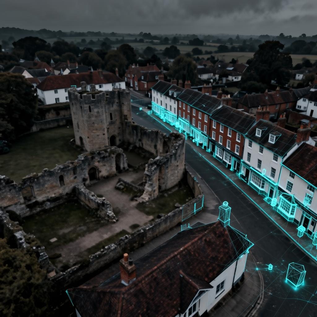 Farnham Town AR project visual